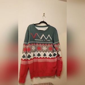 Merrell twins Christmas sweater viral tiktok stars